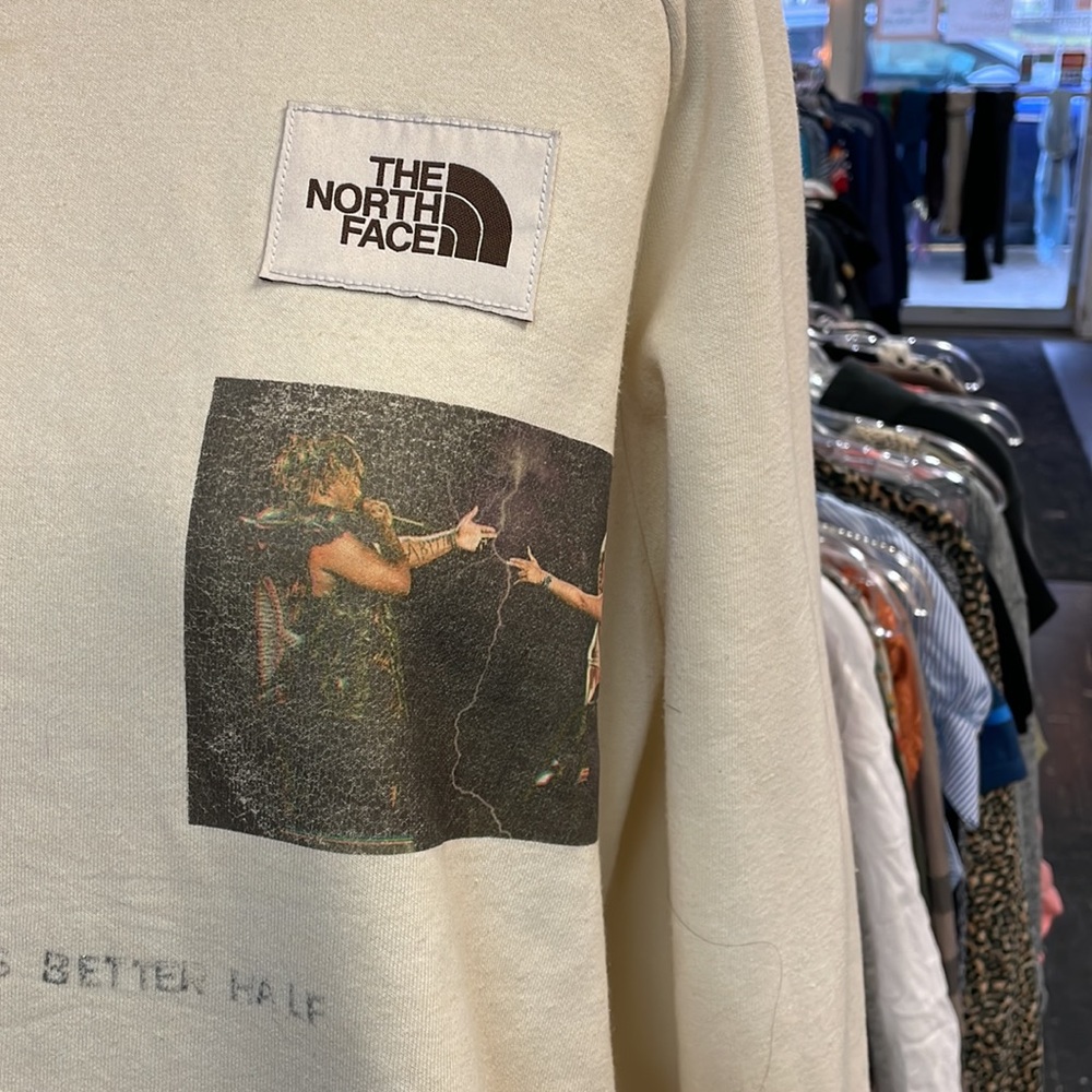 Custom JUICE WORLD North Face sweatshirt size m